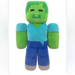 Green and Blue Plush Toy